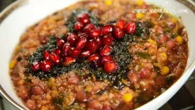غذای رمضان-دستور تهیه آش انار