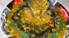 غذای رمضان- آش اوماچ