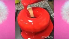 کیک پزی-تزیین کیک به روش جدید