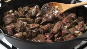 آشپزی ایرانی-تهیه خوراک جگر سالم و خانگی