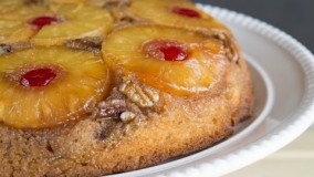 کیک پزی-کیک آناناس جدید