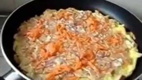 آشپزی آسان- املت سوسیس لذیذ