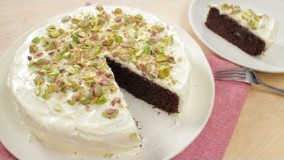 شیرینی پزی-کیک کدو و شکلات