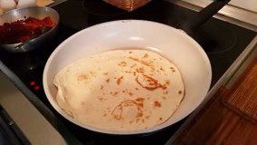 آشپزی آسان-املت ربی به سبک قهوه خانه ها و تهیه لواش با تورتیلا