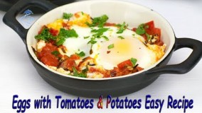 آشپزی آسان-تهیه املت خوشمزه