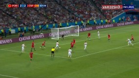 گل ناچو بازی اسپانیا پرتغال