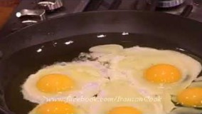 آشپزی ایرانی-املت میگوی بندری