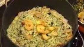 آشپزی ایرانی-ميگو پلو