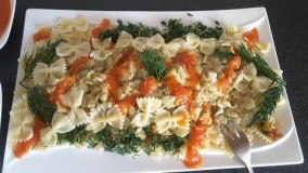 آشپزی آسان-تهیه ماکارانی با قارچ