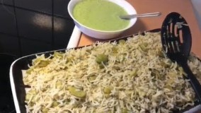 آشپزی ایرانی-تهیه شوید باقالی