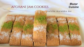 شیرینی پزی-- کلوچه مربا دار  خوشمزه