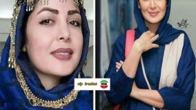 بدل شیلا خداداد هم پیدا شد!شباهتشون خیلی عجیبه انگار دوقلو هستن