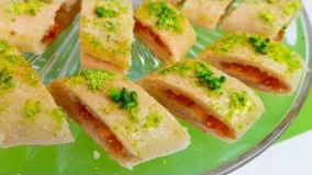 شیرینی پزی-- کلوچه مربا دار 