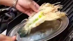 آشپزی -طرز پخت شاه میگو