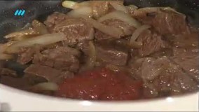 آشپزی ایرانی-ترشی قورمه و شوید پلو