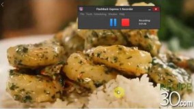 آشپزی ایرانی- میگو خامه ائی , خوشمزه و سریع