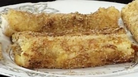 شیرینی پزی- سویس رول با سیب