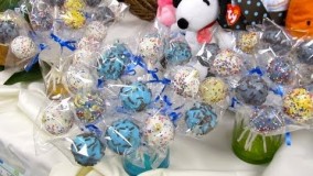 کیک پزی-تهیه  کیک پاپ