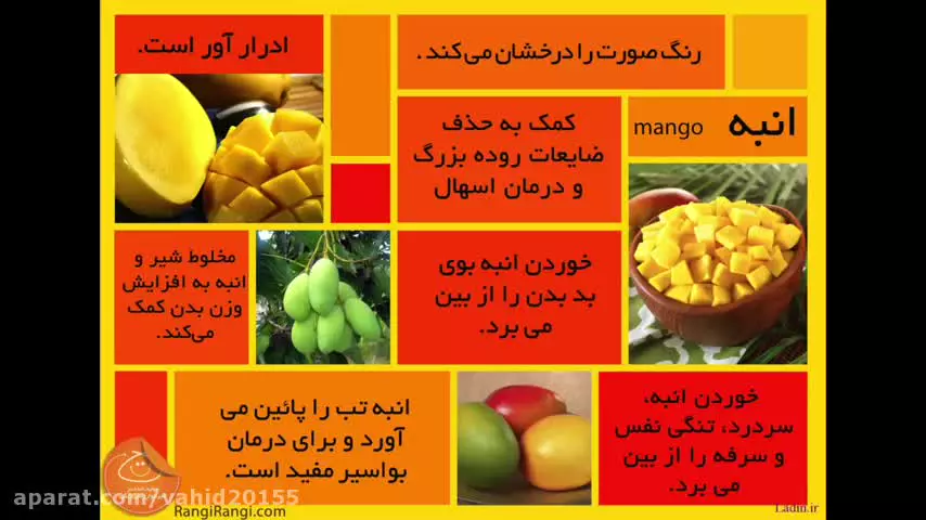 خواص و فواید انبه