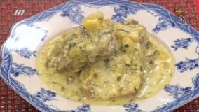 آشپزی ایرانی خورشت ماهی و سیب زمینی