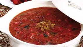 آشپزی ایرانی-آموزش خورشت زغال اخته -- ترش و جالب