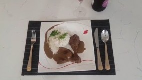 آشپزی ایرانی-تهیه فسنجان- غذای خوشمزه ایران