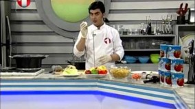 آشپزی مدرن - ماکارونی و سلاد