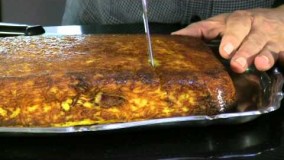 آشپزی ایرانی-تهیه ته چین مرغ -قسمت دوم