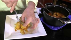 آشپزی ایرانی-تهیه خوراک مرغ -قسمت دوم