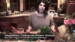 آشپزی مدرن-کيک سالاد سبزیجات