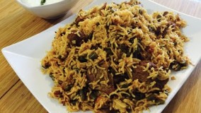 آشپزی ایرانی-تهیه لوبیا پلو 