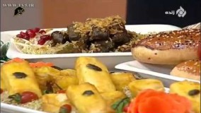 آشپزی مدرن-  طرز تهیه میان پر سبزیجات با سس انار