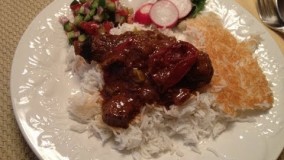 آشپزی ایرانی-اموزش تهیه خورشت بادمجان