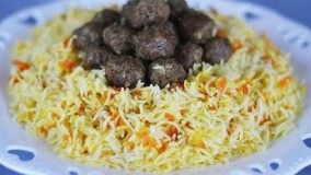 آشپزی ایرانی-طرز تهیه هویج پلو خوشمزه و مجلسی