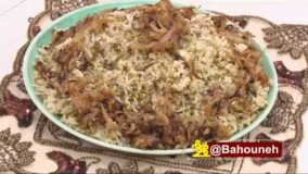 آشپزی ایرانی-دمپخت پلو ماش بختیاری-خوشمزه و لذیذ