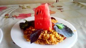 آشپزی ایرانی-دمپخت همبر و هندونه