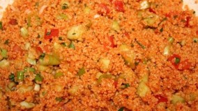 آشپزی ایرانی- - آموزش پخت بلغور و سبزیجات