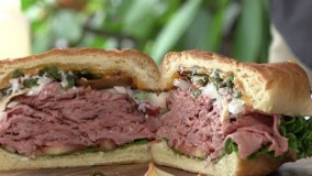 آشپزی مدرن-تهیه ساندویچ رسب بیف