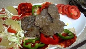 آشپزی ایرانی-تهیه اسكندر كباب-کباب بسیار لذیذ