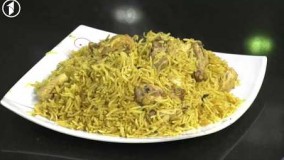 آشپزی ایرانی - طرز تهیه برنج بریانی
