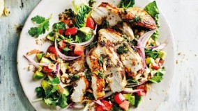 آشپزی با مرغ-تهیه چیکن سالاد 