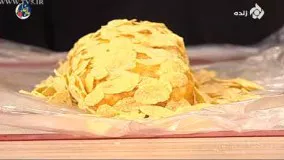 آشپزی با مرغ- تهیه رولت سیب زمینی و مرغ