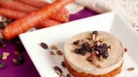 کیک پزی-طرز تهیه کیک خام گیاهی هویج