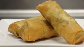 آشپزی با مرغ-تهیه اسپرینگ رول