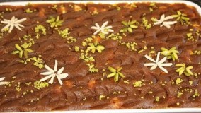 یک دستور 2   حلوا ، حلوای  آرد گندم با طعمی متفاوت -دسر ماه رمضان