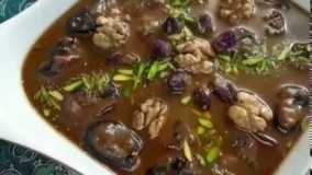 تهیه دسر-آموزش رنگينك خوشمزه -دسر ماه رمضان