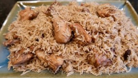 آشپزی با مرغ-تهیه پلو مرغ