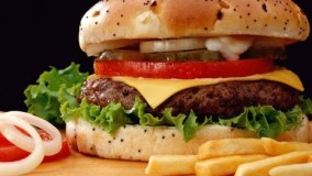 آشپزی با مرغ - آموزش درست کردن چیز برگر 