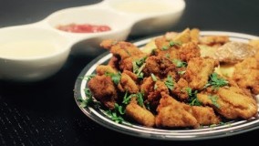 آشپزی با مرغ-تهیه ناگت مرغ 