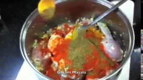 آشپزی با مرغ-برياني هندي خوشمزه